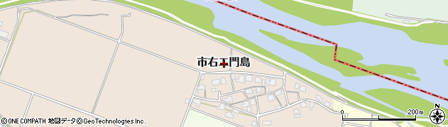 福井県吉田郡永平寺町市右エ門島周辺の地図