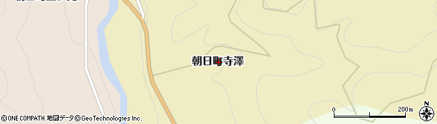 岐阜県高山市朝日町寺澤周辺の地図