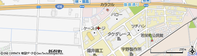 福井県福井市若栄町901周辺の地図