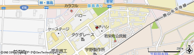 福井県福井市若栄町503周辺の地図
