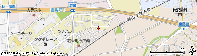 福井県福井市若栄町1260周辺の地図