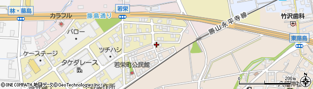 福井県福井市若栄町1258周辺の地図