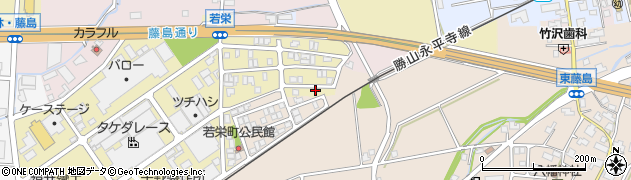福井県福井市若栄町1263周辺の地図