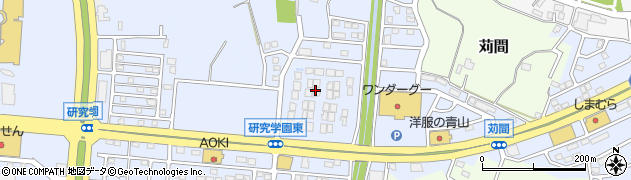 トヨタホーム茨城株式会社つくば展示場周辺の地図