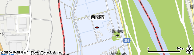 埼玉県幸手市西関宿周辺の地図
