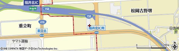 福井県吉田郡永平寺町松岡吉野堺31周辺の地図