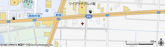ニコニコレンタカー　福井新保店周辺の地図