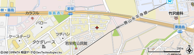 福井県福井市若栄町1251周辺の地図