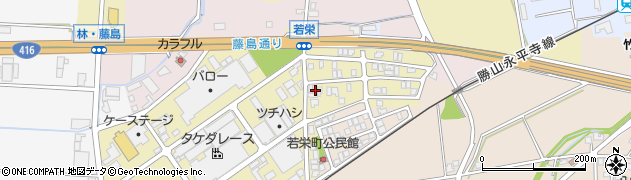 福井県福井市若栄町1137周辺の地図