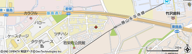 福井県福井市若栄町1250周辺の地図