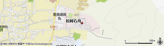 福井県永平寺町（吉田郡）松岡石舟周辺の地図