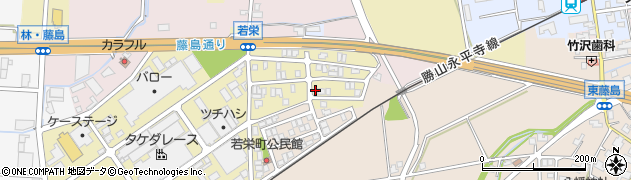 福井県福井市若栄町1255周辺の地図