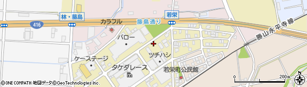 福井県福井市若栄町507周辺の地図