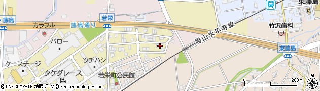 福井県福井市若栄町1243周辺の地図