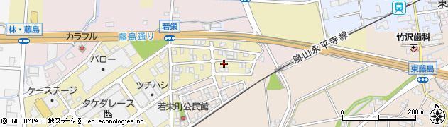 福井県福井市若栄町1237周辺の地図
