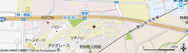 福井県福井市若栄町1128周辺の地図