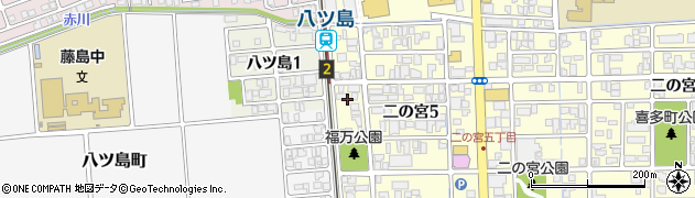 福井学園周辺の地図