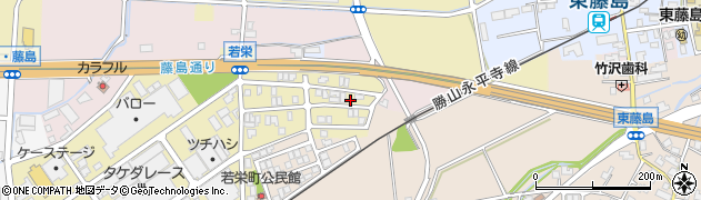 福井県福井市若栄町1228周辺の地図