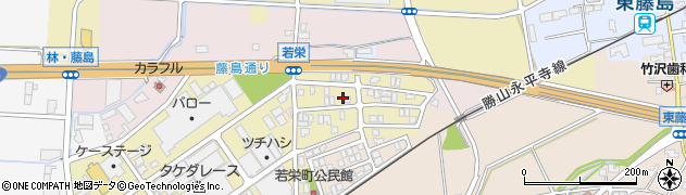 福井県福井市若栄町1125周辺の地図