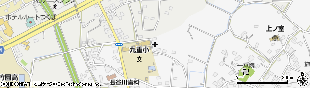 茨城県つくば市上ノ室2128周辺の地図