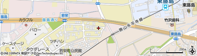 福井県福井市若栄町1222周辺の地図
