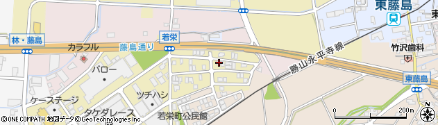 福井県福井市若栄町1216周辺の地図