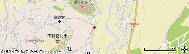 長野県諏訪郡下諏訪町1811-1周辺の地図