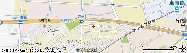 福井県福井市若栄町1118周辺の地図