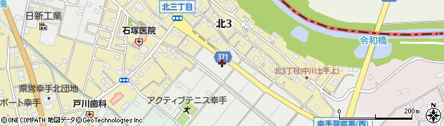 埼玉県幸手市権現堂677周辺の地図