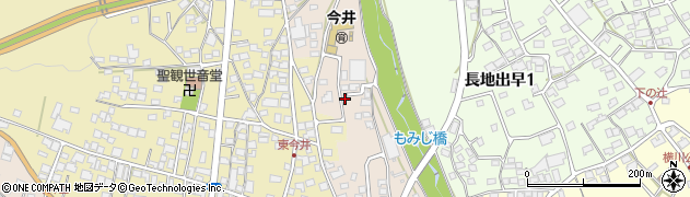 長野県岡谷市長地周辺の地図