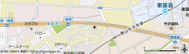 福井県福井市若栄町1206周辺の地図