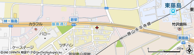福井県福井市若栄町1203周辺の地図