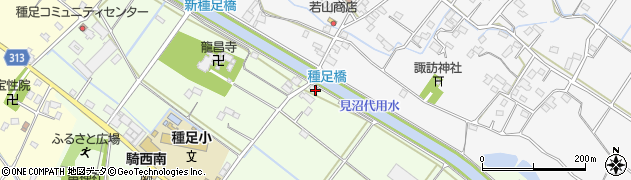 埼玉県加須市中種足285周辺の地図