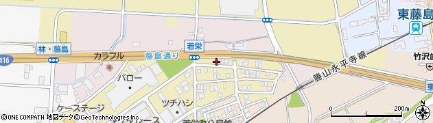 福井県福井市若栄町1107周辺の地図
