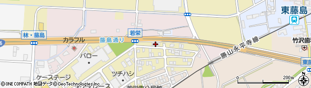 福井県福井市若栄町1109周辺の地図