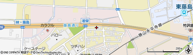福井県福井市若栄町1108周辺の地図