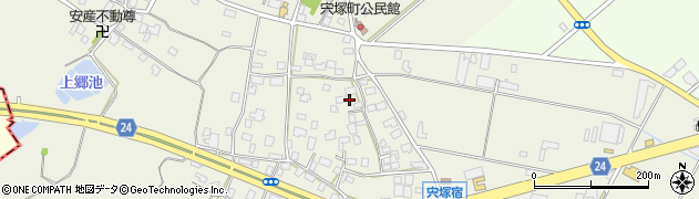 茨城県土浦市宍塚1403周辺の地図