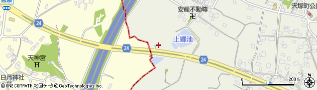 茨城県土浦市宍塚1010周辺の地図