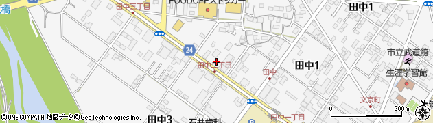 和光ホテル周辺の地図