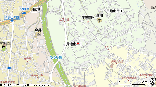 〒394-0089 長野県岡谷市長地出早の地図