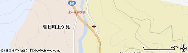 岐阜県高山市朝日町寺澤4周辺の地図