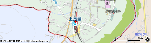 埼玉県秩父郡長瀞町周辺の地図
