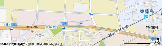 福井県福井市藤島町54周辺の地図