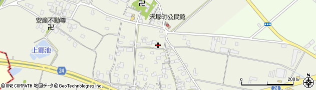 茨城県土浦市宍塚1448周辺の地図