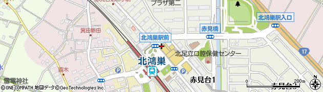 埼玉りそな銀行北鴻巣 ＡＴＭ周辺の地図