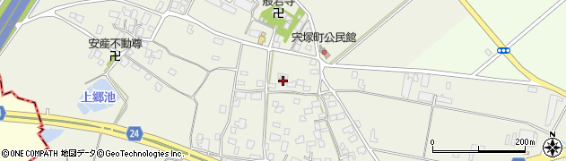 茨城県土浦市宍塚1438周辺の地図