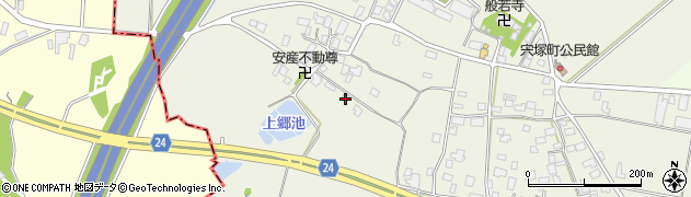 茨城県土浦市宍塚988周辺の地図