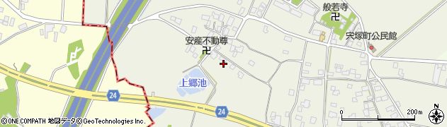 茨城県土浦市宍塚989周辺の地図