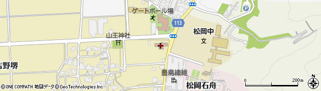福井警察署永平寺分庁舎周辺の地図