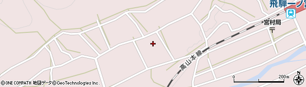 岐阜県高山市一之宮町山下中765周辺の地図